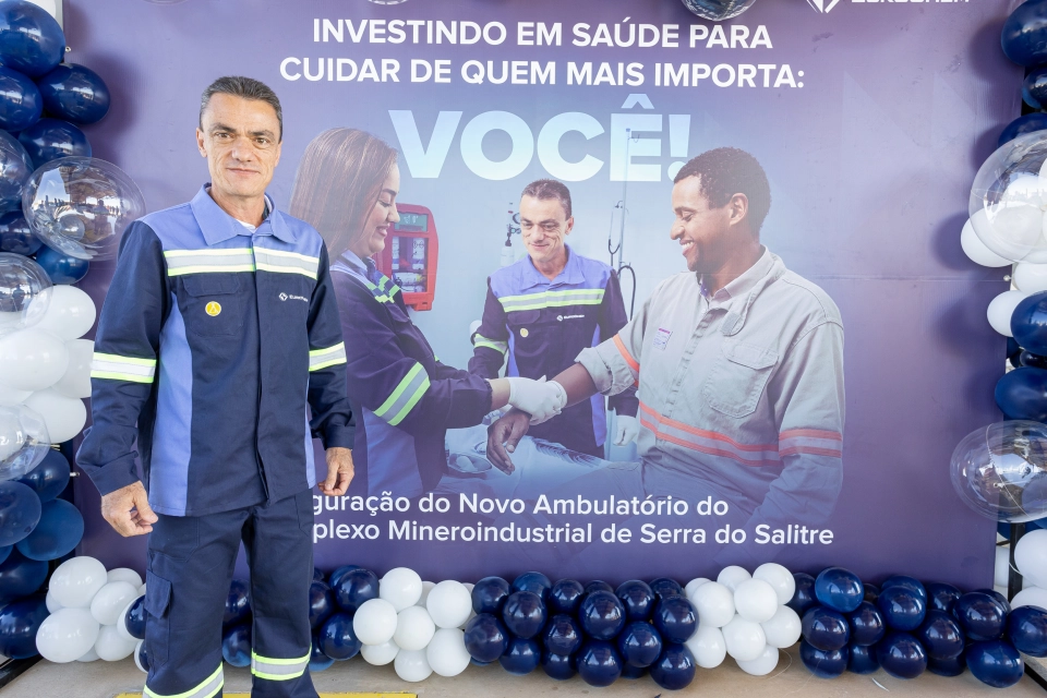 Imagem da inauguração do novo ambulatório